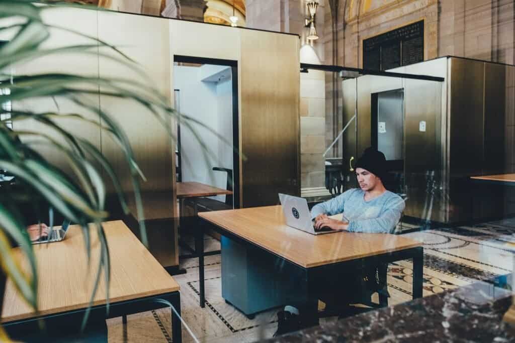 Open modern office space, representing preparing a business pitch